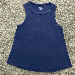 Time and Tru Women's Deep Blue Tank Top